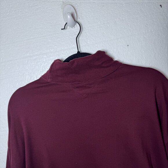 Vintage 90s Tommy Hilfiger Mens Size XL Red Crest Logo Turtleneck Sweater Preppy - Picture 5 of 8